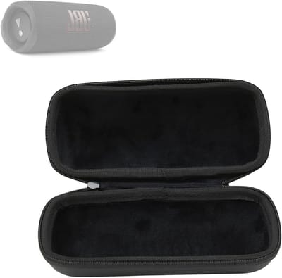 Draagtas voor Draadloze Speakers, Waterdichte en Schokbestendige Opbergcase voor Flip 5 en Flip 6, Nylon en TPU, Met Ritssluiting en Harde Behuizing