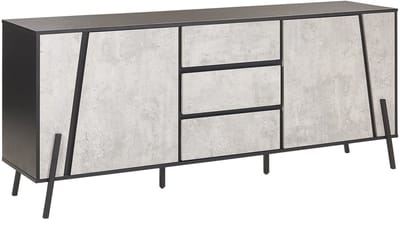 BLACKPOOL - Sideboard - Grijs - Spaanplaat