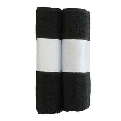 ARTG Me Sublimatie Grote Handdoek (Zwart)