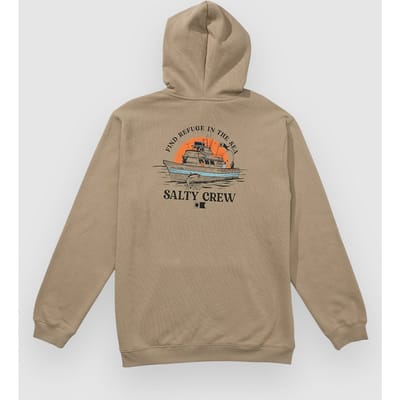 Salty Crew Day Charter Hoodie grijs