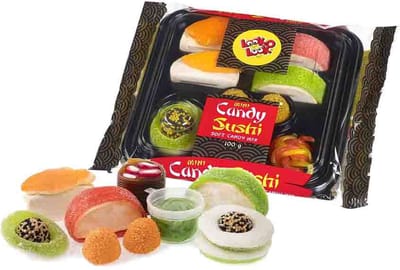 Look-o-Look Mini Candy Sushi - 7x 100 gram