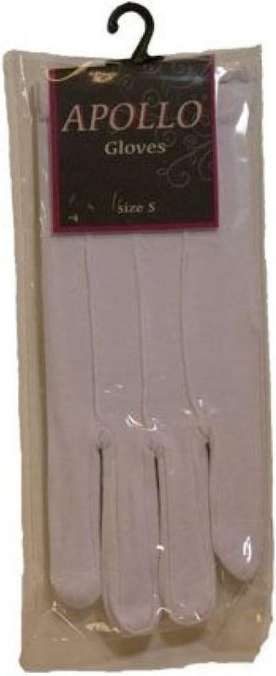 Witbaard Handschoenen 22 Cm Katoen Wit Maat L