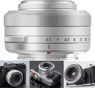 27mm F2.8 XF Lens voor Fuji X Mount Camera's - Compatibel met X-A1, X-T1, X-H1 en meer - Hoge kwaliteit, lichtgewicht en compact ontwerp