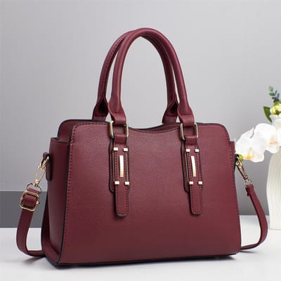 Nieuwe Macaron grote tas voor dames, vintage modetas, premium tas voor forenzen . black
