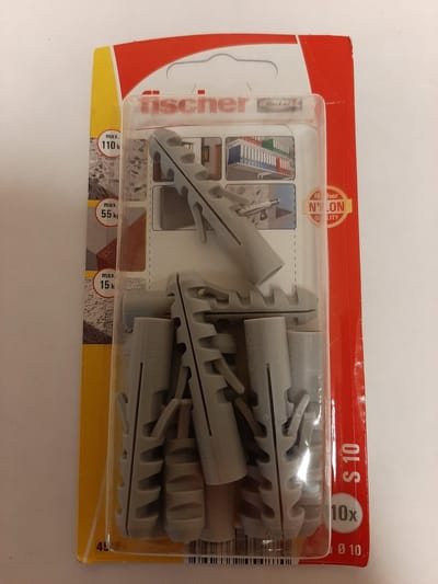 Fischer plug S10 10stuks