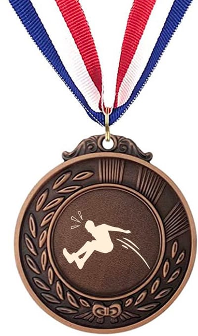 Akyol - atletiek medaille bronskleuring - Atletiek - sporters - sprinten, springen, werpen, uithoudingsvermogen, competitieve sport.