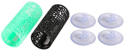 Dailygoods- Vis Schuilplaats 2PCS - Holle Rustbuis - Aquarium Decoratie - Betta Vis/Tank Accessoires - Duurzaam - Veilig Habitat - Aquariumdecoratie