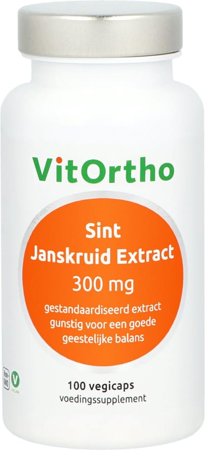 VitOrtho - Sint Janskruid Extract 300 mg (100 vegicaps)