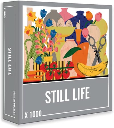 1000 Stukjes Puzzel voor Volwassenen: Prachtig Stilleven Bloemen en Collage Kunst