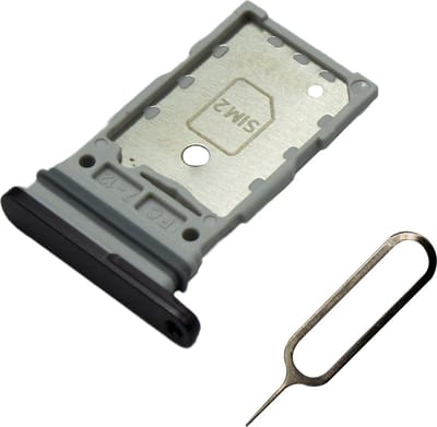 MMOBIEL Dual Sim Kaart Houder voor Samsung Galaxy S22 Ultra 5G - 6.8 inch - 2022 - Zwart
