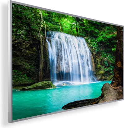 Infrarood Verwarmingspaneel 600W met fotomotief en Smart Thermostaat (5 jaar Garantie) - Waterval 6-Quer