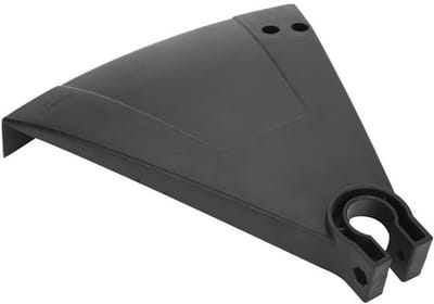 Snoersnijder Beschermhoes - Snijschild Grastrimmer - Tuinonderhoud - Robuuste ABS Constructie - 25 mm compatibel - Zwart