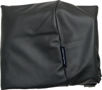 Dog's Companion Hoes Hondenkussen / Hondenbed - XS - 55 x 45 cm - Kunstleer - Zwart Leather Look