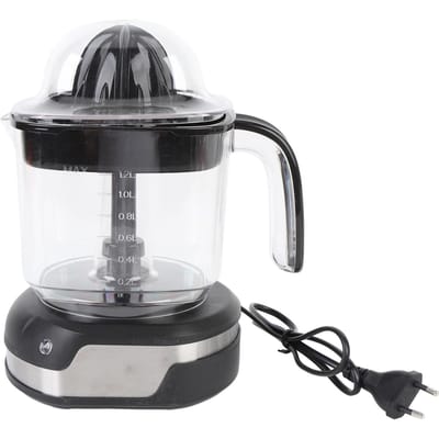 1.2L Elektrische Oranje Persmachine Automatisch Draagbaar Citruspers Machine voor Thuiskeuken Vaatwasser L(for 6.5-9kg) gray