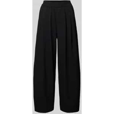 Loose fit bandplooibroek met Met viscose Model 'MARIELA LIFE'