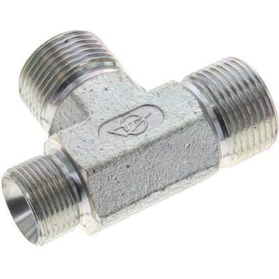 T-Fitting G3/4'' x G1'' Buitendraad Staal 225bar (3161,25psi)