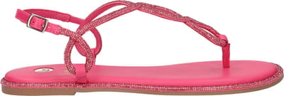 La Strada Sandaal Roze Glitter Synthetisch - Damesschoenen - Maat - 37