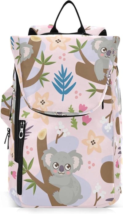 Tennistas Waterdicht - Badminton Racket Tas - Sport Organisatie - Gewatteerd Racketvak - 30x20x68 cm - Koala