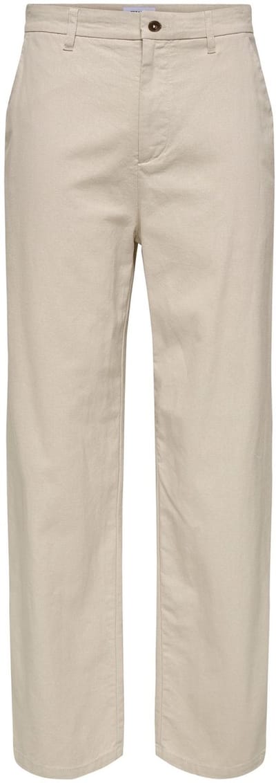 ONLY&SONS - ONSBOB LOOSE COT LIN 0007 PANT - Heren - Broeken