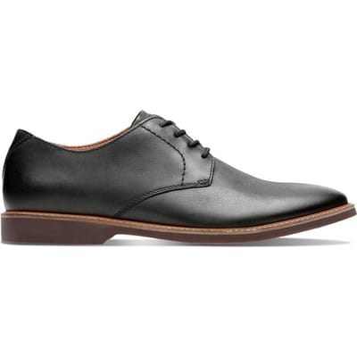 Clarks Atticus Lace Heren Veterschoenen - Black Leather - Maat 40