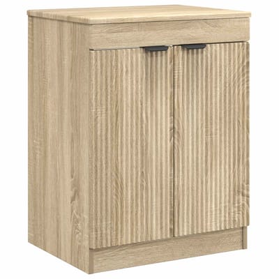 vidaXL - Badkamerkast - Sonoma - Eiken - 54 - x - 41 - x - 70 - cm - Bewerkt - hout