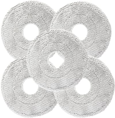 Dweildoeken - Dweil Mop - 5 Stuks - Geschikt voor Dreame L10 Ultra/ L10S PRO/ L10S Ultra Heat/ L10 Prime / L20 L30 L40 L50 X30 X40 X50 Ultra - Wasbaar en Herbruikbaar - Vervangende