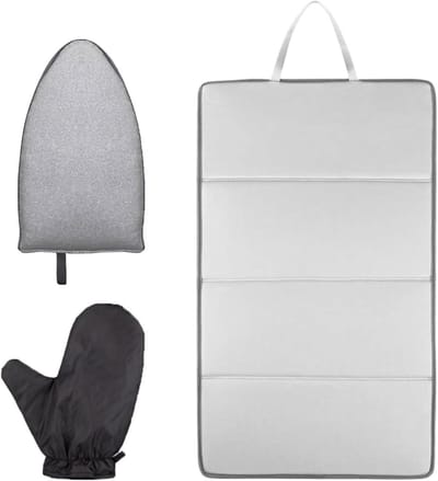 Strijkplank - Stoomplank Kleding - Kleding Stomen - Opvouwbaar Draagbaar - 40x19 cm - Meerkleurig