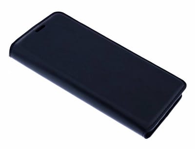 Ntech Luxe Zwart TPU / PU Leder Flip Cover met Magneetsluiting Geschikt voor Samsung Galaxy A70/A70s