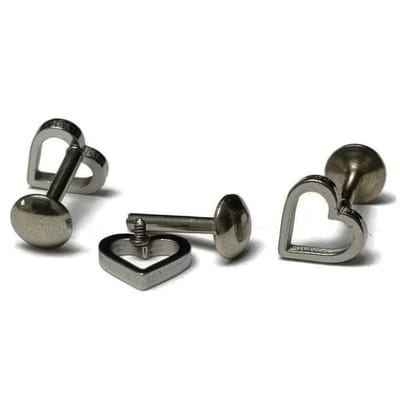 Helixpiercing hart - Tijdloze stijl - Oorpiercing