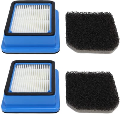 SPHProducts - Stofzuiger Filter Vervanging - Hoog rendement - Geschikt voor Q6 Q7 Q8 WQ61 WQ71 WQ81 - 2 Stuks - Filter en schijffilter