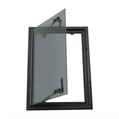 Raam - Vetilatieraam - Openslaand raam - Duwraam - Voor caravans en campers - Rechthoek - 500x350
