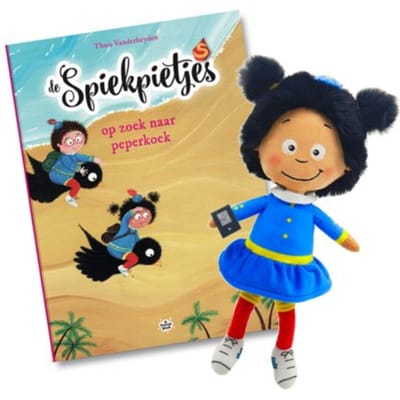 De Spiekpietjes, Pakket Op Zoek Naar Peperkoek + Spiekgrietje Loulou - De Spiekpietjes - Thaïs Vanderheyden