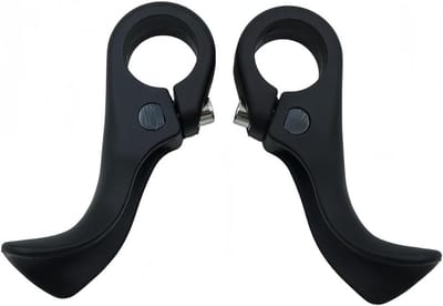 Fiets handgrepen - Stuur grips - Comfortabel fietsen - Universele pasvorm - 1 set - Zwart