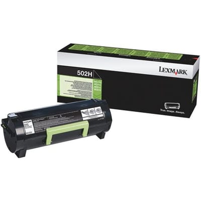 Lexmark 50F2H00 (502H) Toner Zwart Hoge capaciteit