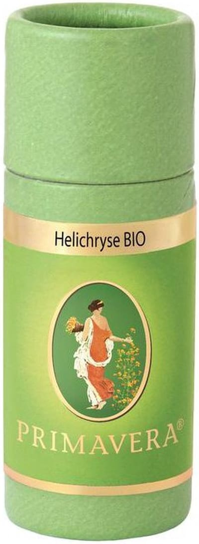 Primavera - Helicryse olie 1 ml - Demeter - essentiële olie - aromatherapie - BIO