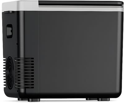 Velmio Koelbox Elektrisch 12v 230 volt - 10L - koelbox auto - Zwart - 33.5 x 20.30 x 28.5cm - incl Snoeren/stroomaansluiting