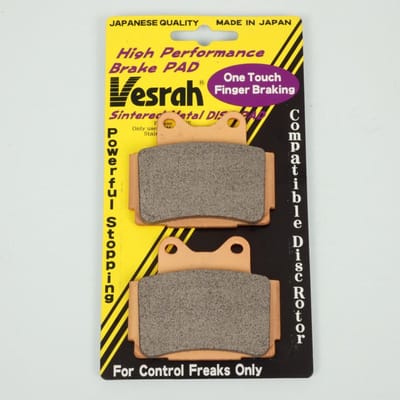 Plaquette de frein Vesrah pour Moto Yamaha 600 FZS Fazer 1998 à 2003 AR Neuf