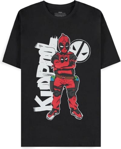 Marvel Deadpool - Kidpool Boy Stance Heren T-shirt - 2XL - Zwart