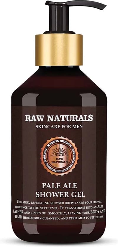 RAW Naturals Voedende Douche Gel - Pale Ale Shower Gel 300 ml.