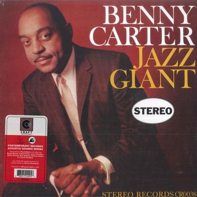 LP Plaat BENNY CARTER - Jazz Giant CR00384 Craft Recording 2022 Wereldwijde Jazz brown