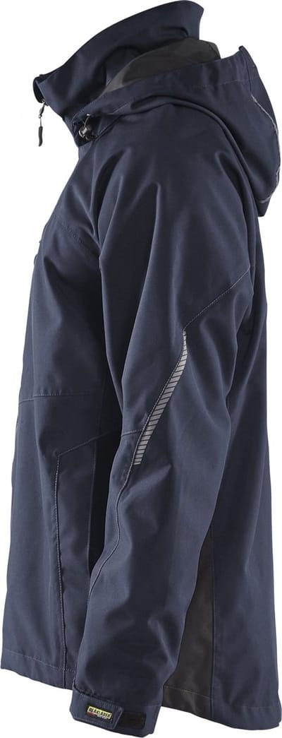 Blåkläder 4890-1977 Lichtgewicht functionele jas Donker marineblauw/Zwart maat 4XL