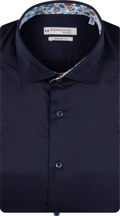Giordano – Locarno – Heren – Overhemd - Two-ply Overhemd – Blue – 617815-60