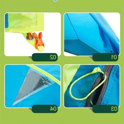 Lichtgewicht Tent - Eenpersoons Tent - Outdoor Reizen - Waterdicht Ontwerp - Voor 1 Persoon - A