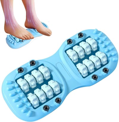 Verzachtende voetmassage roller voor hielspoor en fasciitis, ideaal voor ontspanning en herstel van voetspieren, perfect voor yoga en dagelijkse verzorging