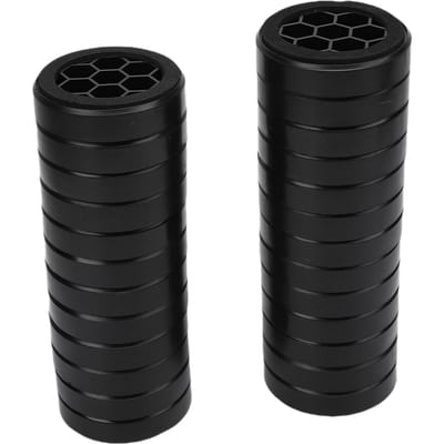 56 X 15mm 25 Pièces Pieds d'Isolation pour Haut-parleur Plastique Mousse Pads Anti-Vibrations pour Lecteur CD DVD Amplificateur black