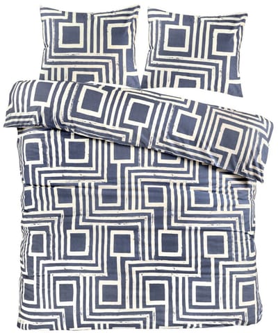 Day Dream Cas - Dekbedovertrek - Tweepersoons - 200 x 200/220 - Blauw