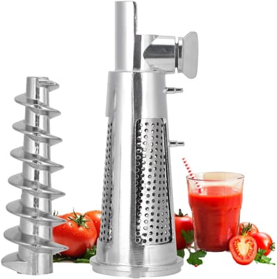 Dailygoods- Vleesmolen Accessoires - Aluminium Zeefjes - Onderdeel voor Thuis - Keuken Tools - Eetkamer Accessoires - Professionele Kwaliteit - Sapcentrifuge
