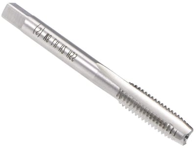 Allecto - Metrische kraan - Ti-Coated - Rechtshandig - M8 x 1,25 mm - Tapping Tool - Geschikt voor boren - Zilver