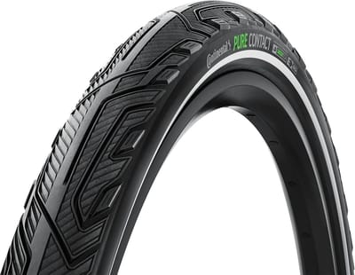 Fietsband - Buitenband - Hybride Fiets - Vlakke Profiel - 50-584 - Zwart
