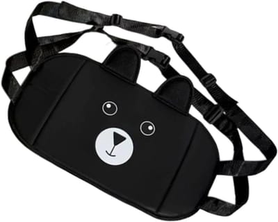 Vliegtuig Voethangmat - Reis Voetensteun - Comfortabel Reizen - Ergonomische Beenondersteuning - 45 x 25 x 3 cm - Zwart